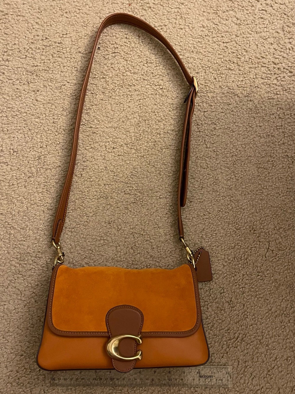 Coach Soft tabby shoulder Bag in Canyon